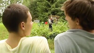 Backwood Buddies - Full Russian Twink Porn Returns! Action Bareback Porn Gay Video