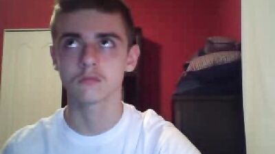 Cute Straight Boys Porn Shoots a Load