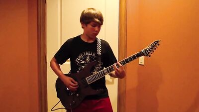 Young Twink Guitarist Jarrod Bolon - Music is the Game! =====================================================