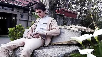 Risky Lust Twinks: Public Masturbation in the City