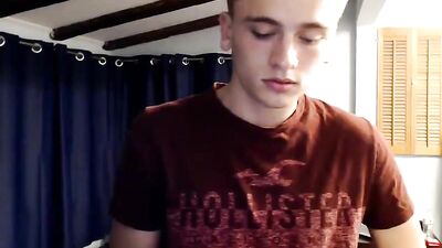 Blonde Twink Dildo Show - Stonerunner99s Edgy Cam Fun!