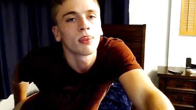 Blonde Twink Dildo Show - Stonerunner99s Edgy Cam Fun!