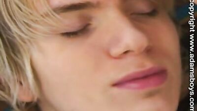 Bluelines Twinks Cutie Boy Solo: Blond Boys Porn!