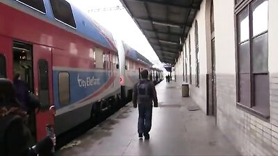 Gay Train Station Boys: Steamy Action and Amateur Play