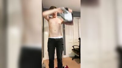 GAY PORN FANTASIES - First Time Voyeur Big Cock Play