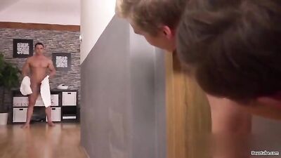 Gay Porn Dad and Two Boys Action Bareback Blond Sex Tube