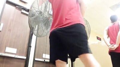 Gay teens locker room web cam cum adventure!