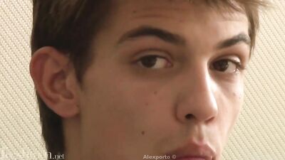 Gay Porn: Freshman Olivers Ripped Body and Solid Cock Leads to Solo Orgasm