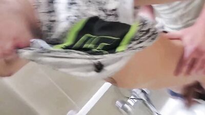 Blind Date Ass Play: Airport Layover Quickie Revenge!