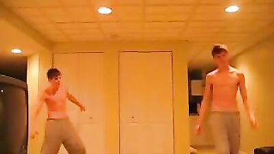 Gay Porn Twins Dance Party: Bong de dang diggy-diggy