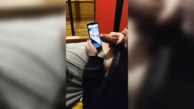 Straight Boys BFs Dick Scrolls Gay Porn Screen!