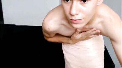 Gay Porn - Smooth Skinny Twink Boy Cums In Webcam Amateur Cum Shots!