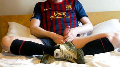Boys Pron Sounding in Barca kit fetish
