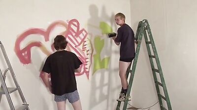 Skater Boys Bareback Bliss: Cum on Glasses!