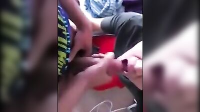 Teen Eating Cum: Young & Hungry for More!