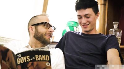 Gay Porn Cute Boy Fucked by Daddy - Action Bareback Father and Step Son!