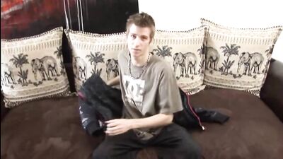 Gay Teen Blond Porn Star Wanking: A Solo Adventure!