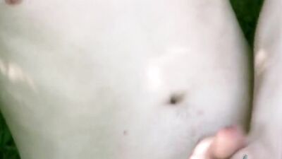 Two Twinks Meadow Adventure: Cumming in the Wildness
