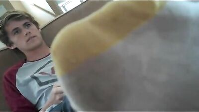 Twink Socks Boys Porn Up Close: The Ultimate Foot Fetish Fun Solo Experience
