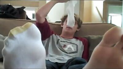 Twink Socks Boys Porn Up Close: The Ultimate Foot Fetish Fun Solo Experience