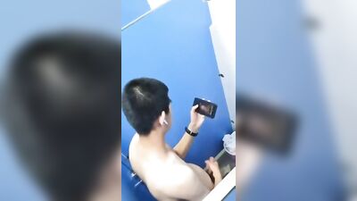 Raw Public Sex with Cumshot Twinks in the Toilet!