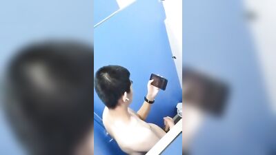 Raw Public Sex with Cumshot Twinks in the Toilet!