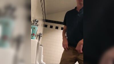 Young Guy Urinal Spy: Amateur Straight Boys Exposed Secrets