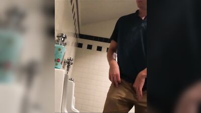 Young Guy Urinal Spy: Amateur Straight Boys Exposed Secrets