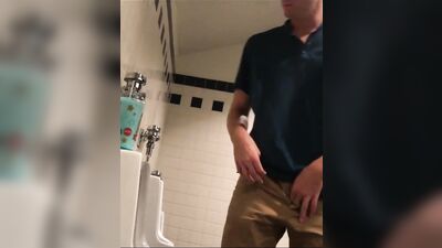 Young Guy Urinal Spy: Amateur Straight Boys Exposed Secrets