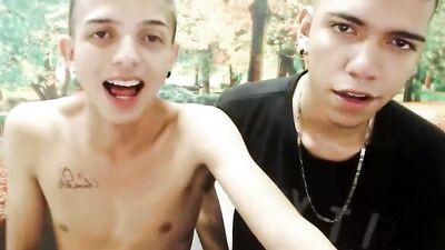 Gay Latin Men Go Wild in Another Cam Show!