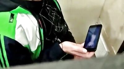 Gay Porn Toilet Explosion - Teen Wanking Caught!