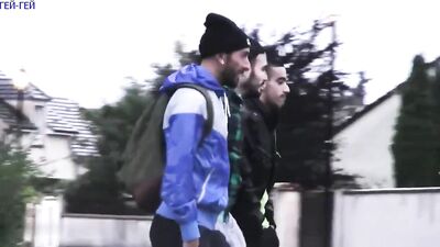 Latino Cuties BB Threesome Adventure - Young twink gets fucked by three studs!