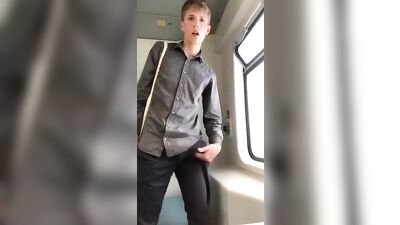 Jadens Public Transportation Orgasms: The Ultimate Cumshot Collection!