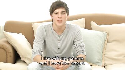 Adam Cute dark haired Gay Model