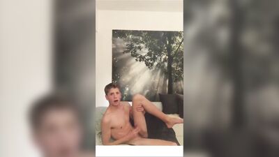 Blond Boy Exposes His Straight Side - Gay Porn Video