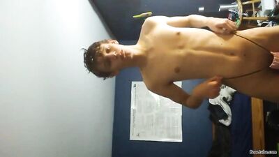 Young Twink in a G-String: The Ultimate Web Cam Experience!