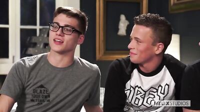 Gay Porn Twinks Take Center Stage in Sexy Group Show