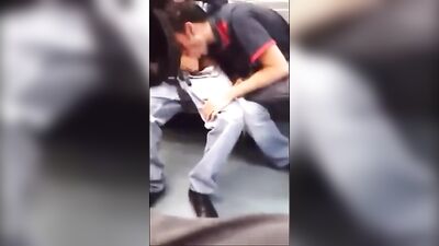 Gangbang in Public: Risky Jerk Off with Amateur Twinks!