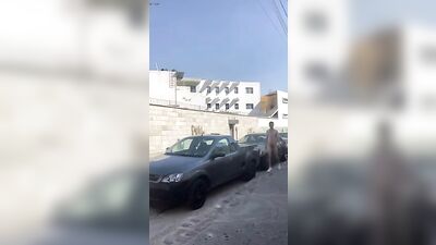 Risky Outdoor Nudity - Amateur Public Outside Solo Jerk-Off!!