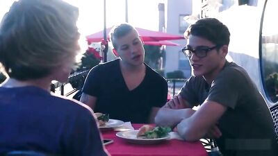 Two Scenes, Couple Threesome, Double Entry Gay Porn - Action Ass Play Bareback Big Cocks Cum Shots Handjob Mix Oral!