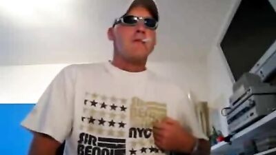 German Chav POV Cumshot Fetish: Slave and Master First Time Foot Play with Muscle Boys!