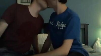 Gangbang with Two Cute Boys: Fucking Them Hard!