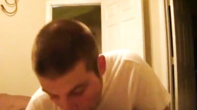 Son Deep Throats Dad & Swallows Boys Porn