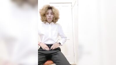 Bluelines Hot Shaggy Haired Boy Porn: The Ultimate Blonde Solo Experience