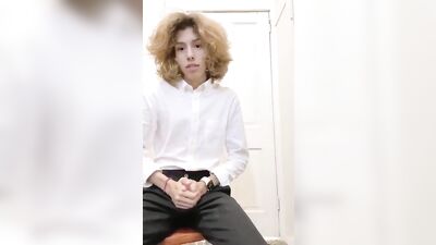 Bluelines Hot Shaggy Haired Boy Porn: The Ultimate Blonde Solo Experience