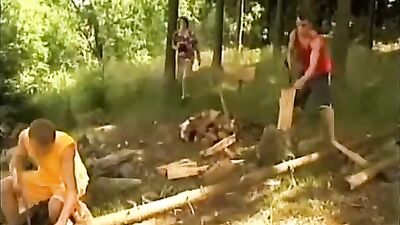 Outdoor Threeway Twinks Gay Sex Banging Porn