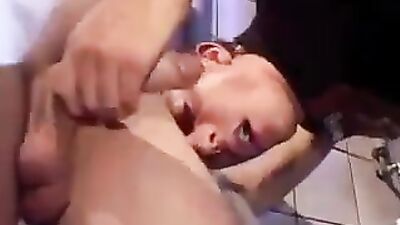 Toilet Bareback Triple Russian Thrill! - Three Russians in a toilet gay porn tube