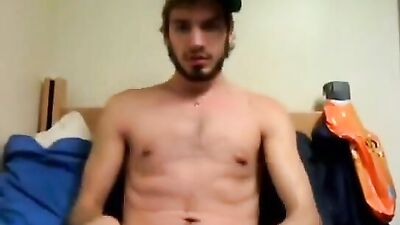 Gay Roommate Jerk-Off - The Exhibitionist and Erotic Encounters Enjoy hot jerking off action while your roommate is away in this thrilling gay porn video!