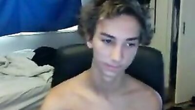 Gay Cam Boy Cumming Blond Porn: Action Bluelines Cute