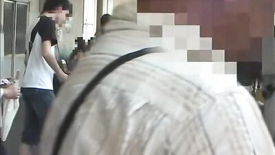 Asian Bareback Cum Shots on the Train to Nichō Gay Porn